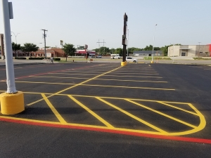 Commercial Retail Plaza Paving